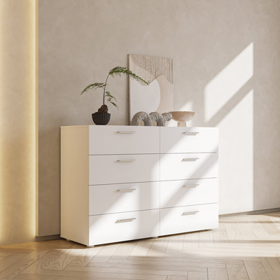 8 Drawer Double Dresser For Bedroom