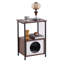 Table d'appoint cachée 2 en 1 pour chat