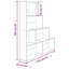 Wingfield 160cm H x 155cm W Geometric Bookcase-158021468