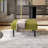 Small Ottoman Footstool With Legs, Corduroy Fabric Ottoman Foot Stool With Soft Padded Seat, Square Footstool Footstool For Living Room-958840714