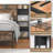 Bed Frame With Storage Headboard Nightstand