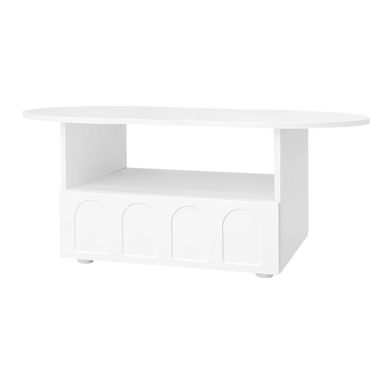 Block Coffee Table with Storage