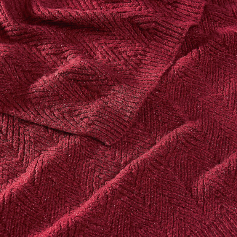 Jeté Frye, Burgundy