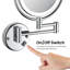 Miroir mural rond en métal-93465429