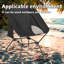 Chaise de camping avec poche latérale respirante-2122668276