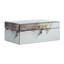 Boîte décorative Patroula avec finition abstraite et couvercle - Organisateur moderne pour bijoux, souvenirs ou accessoires - Rangement décoratif pour entrée, bureau ou salon - 8 po-99367867
