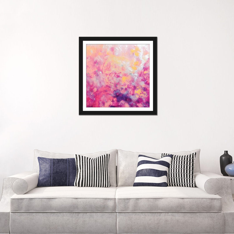 « douceur des flammes », impression sur toile, H 24 po x l 24 po x P 1 po, Papier d'art encadré noir, Blanc