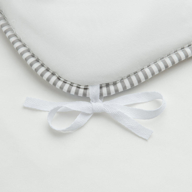 Ensemble de housse de couette ultra-doux, Housse de couette grand + 2 taies d'oreiller, Blanc