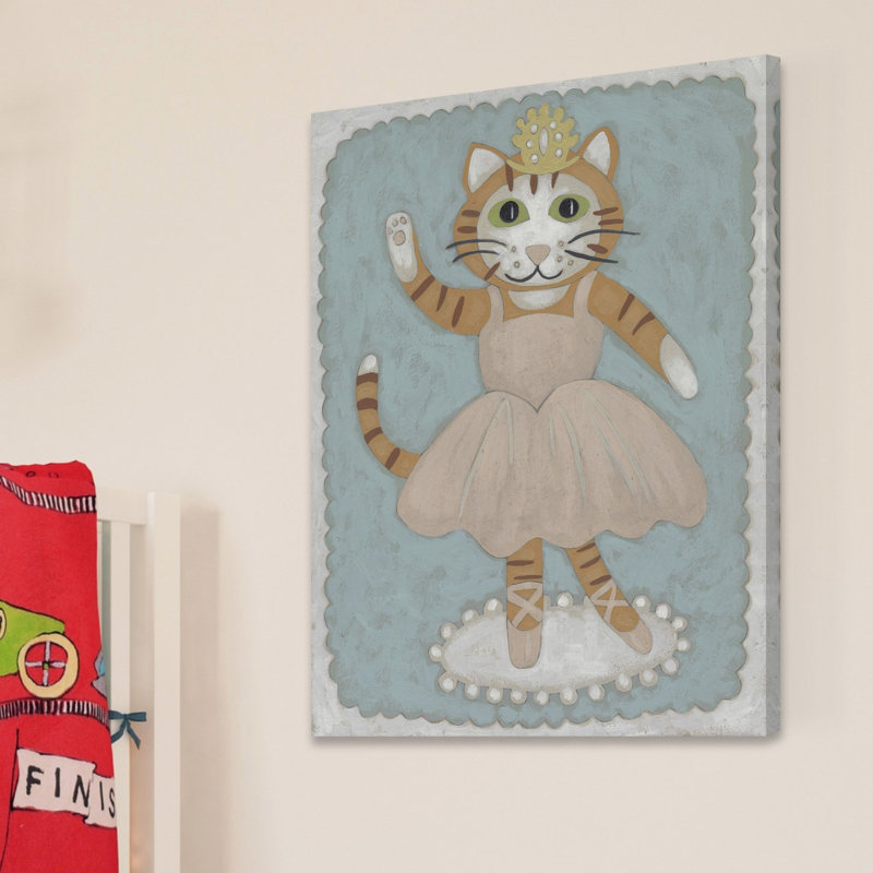 «Ballerina Animal IV», reproduction sur toile tendue, H 18 po x l 12 po x P 1,5 po