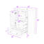 Meuble-lavabo autoportant 24 po avec lavabo rétro 24 po-921147894