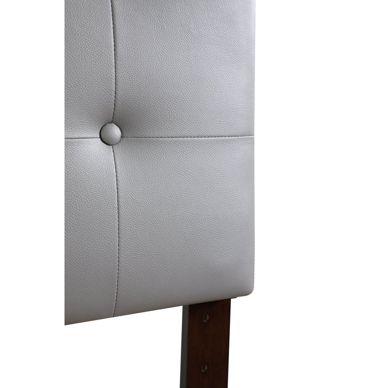 Upholstered Headboard, Queen, Gray