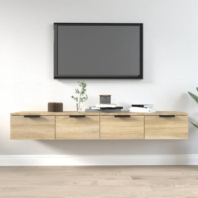 Brayden Studio Wall Cabinets 2 Pcs 68X30x20 Cm Engineered Wood