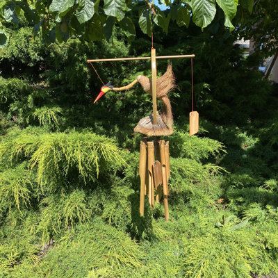 Lynmouth Bird No Additional Durability Wood Garden Statue