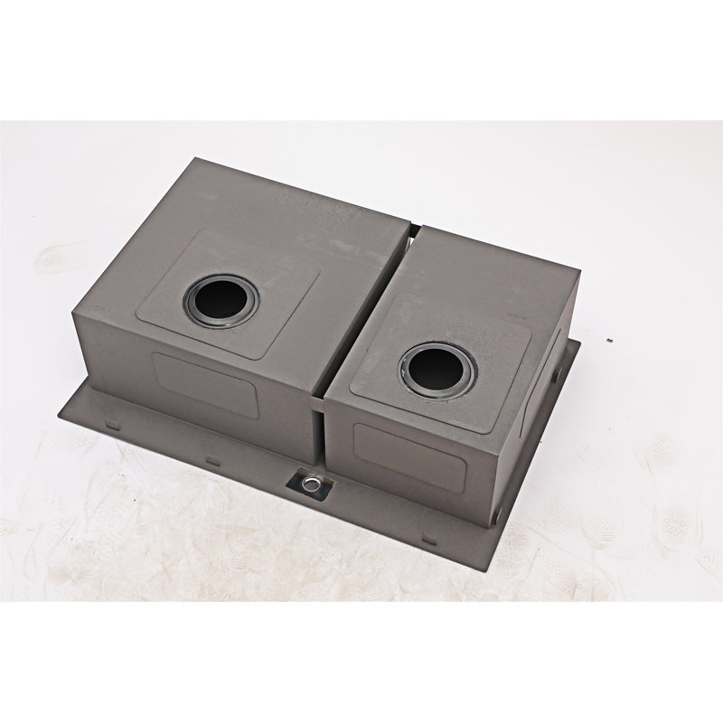 Drop In Double Bowl Kitchen Sink