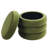 Leiani 19.5" W Round Upholstered Storage Ottoman -676380859