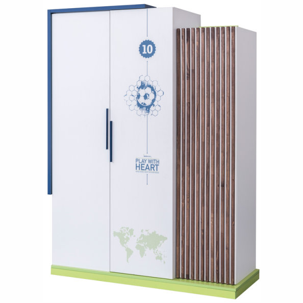Rolen 56.3'' Wide Kids Armoire