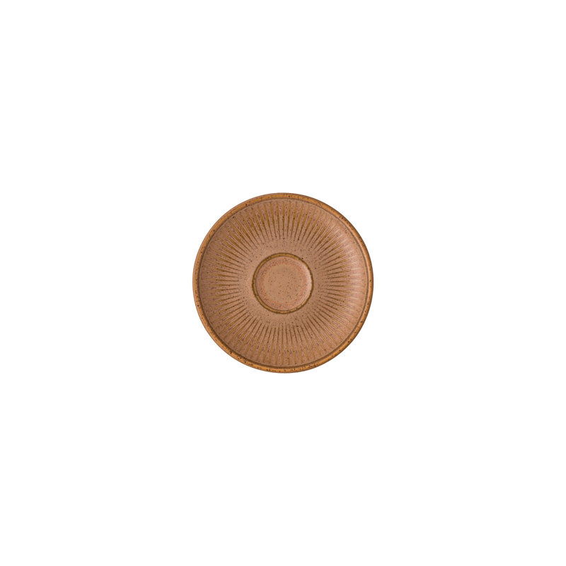 Thomas Clay Stoneware Saucer, Earth