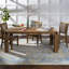 Tapis oriental en laine noué à la main denim / blé / rosé / gris clair / sauge / bleu pâle Sutton-800263223