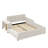 Upholstered Velvet Standard Bed with Shelves-751259054