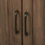 K&K - Armoire de cuisine de 71 po de hauteur avec 3 organisateurs d'armoires rétractables, armoire de rangement Farmhouse