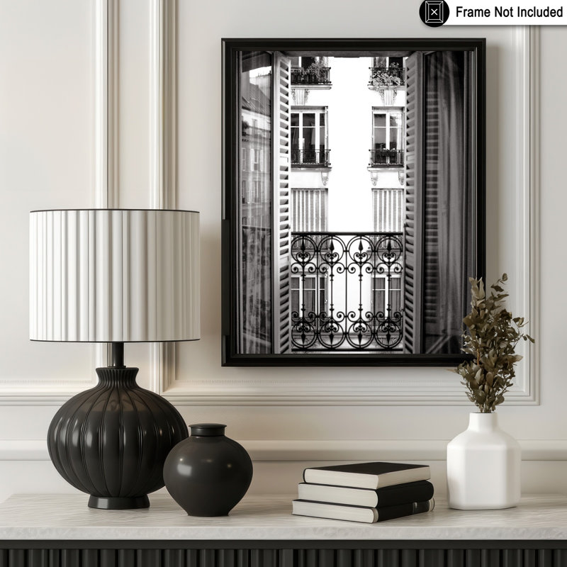 Parisian Home, Unframed, Poster, 18"H x 24"W