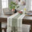 Boho Cotton Woven Table Runner With Tassels-67053743-71258801