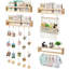 4 Piece Wood Bracket Shelf