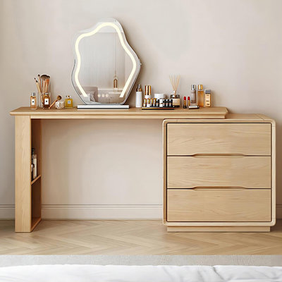 Makeup Vanity with Light mirror,3 drawers