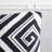 Geometric Reversible Throw Pillow