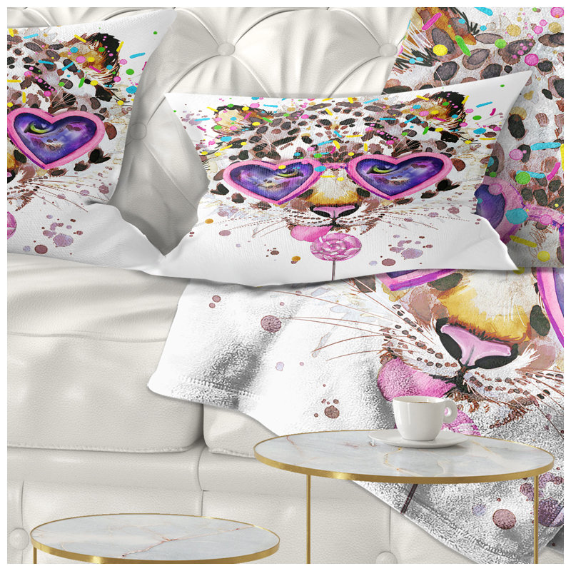 Coussin lombaire en moelle d’animaux leopard