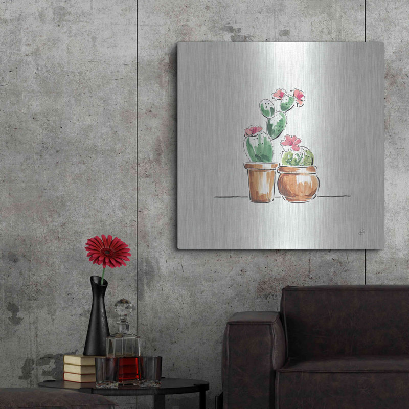 «Desert Bloom VII» par Daphne Brissonnet, H 36 po x l 36 po