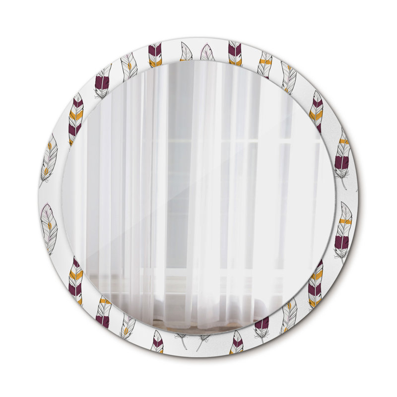 Huldar Glass Flat Wall Mirror