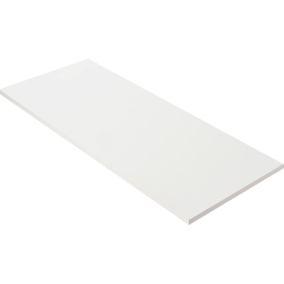 Kaboon Universal Tabletop, Solid One-Piece Melamine Table Top, Home and Office Countertop