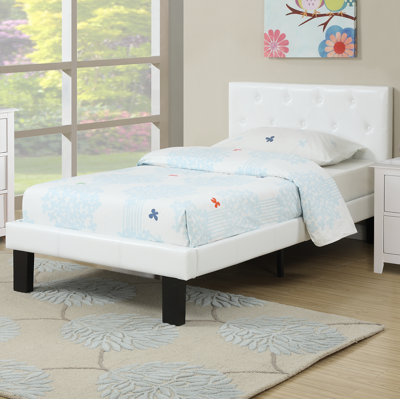 Robbyn Vegan Leather Platform Bed