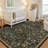 Washable Area Rug - Vintage Boho Botanical Low-Pile Rug-1747080173-1747079955