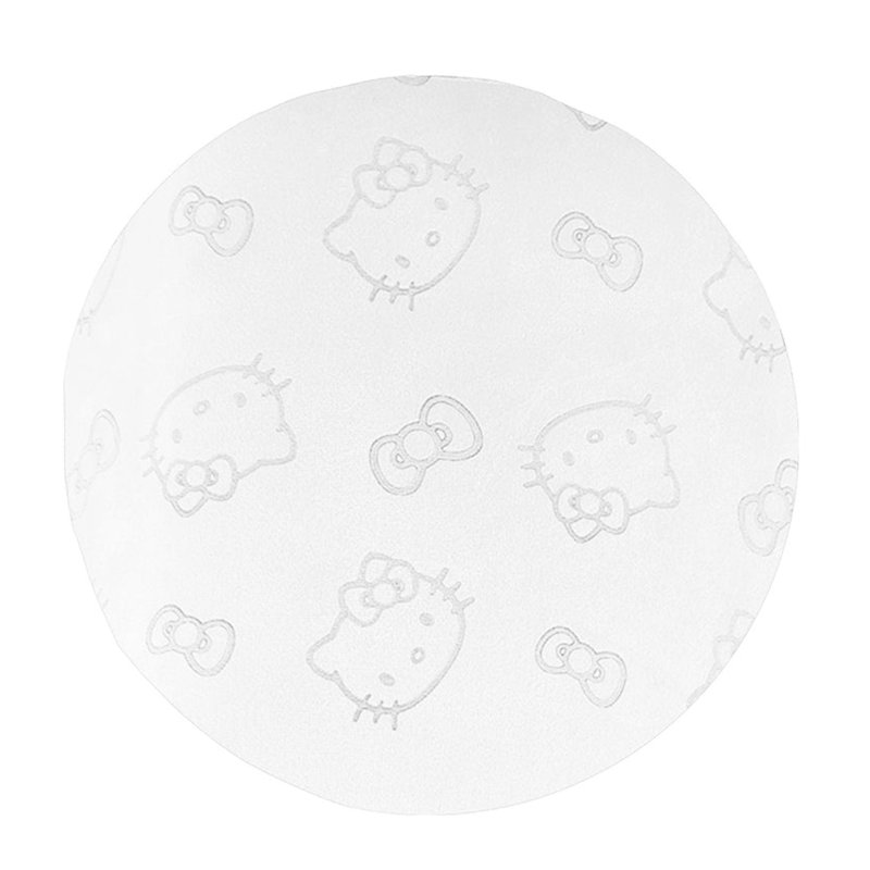 Repose-pieds Hello Kitty, Velours blanc