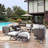 Boydston 6 - Person Patio Conversation Set with Cushions