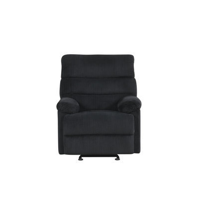 Lucie 066CE35B015147EB8B805DCA92286761 Glider Recliner Black