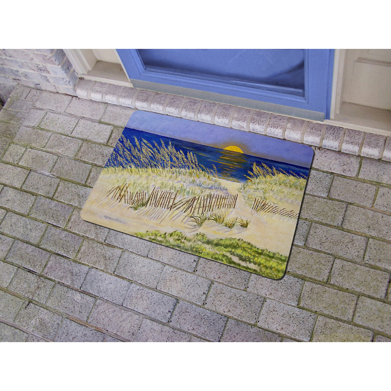Narsiso 26 po x 18 po Tapis de porte antidérapant