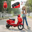 Métal et enfants 8-12 autos avec rouge, conception réglable, fabrication PP, 51,2 po x 21,7 po x 31,1 po
