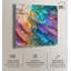 «Glittering Spectrum I», Acrylique coloré abstrait par Art Remedy, prêt à être accroché-1080250131