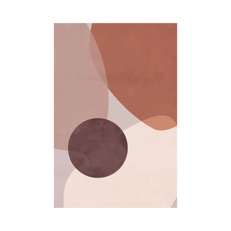 Graphic 211 by Mareike Böhmer - Print on Canvas, 101.6cm H x 66.04cm W x 3.81cm D, Wrapped Canvas