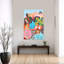 Art mural abstrait contemporain La Coloc-607532580