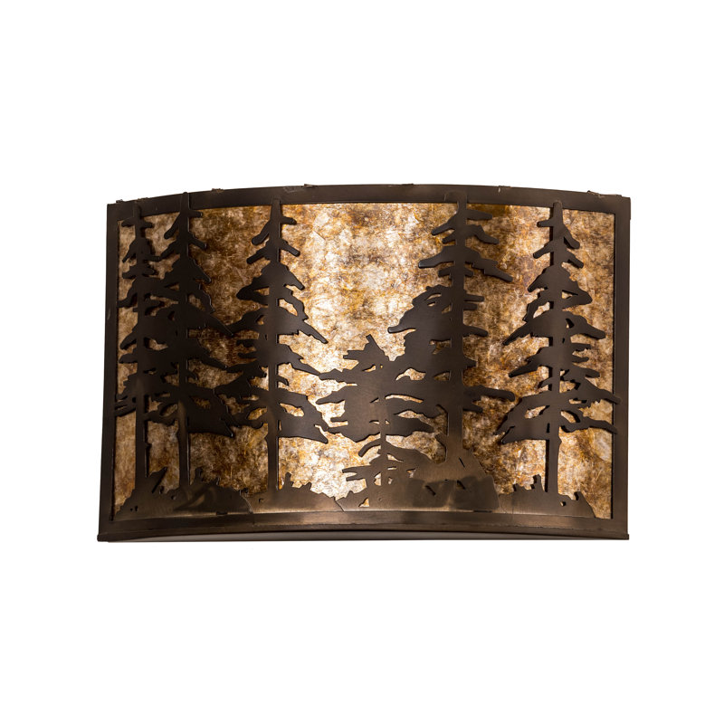 Plastic Flush Mounted Sconce