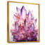 «Pink Amethyst Geode Essence 1», art mural pierre géode-2124589165-2091320849
