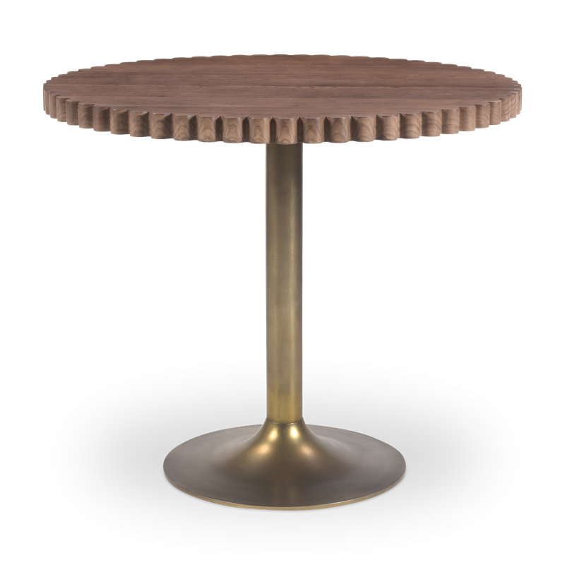 Nomi Round Solid Oak Dining Table