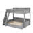 Twin Over Full Bunk Bed With Charging Station And Drawer-2002175193