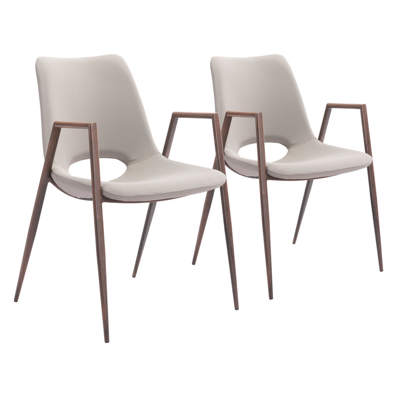18.1'' H Fabric Upholstered Armchair, Beige