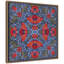«Kaleidoscope Poppies» par Lucia Gianello, reproduction d'art sur toile encadrée
