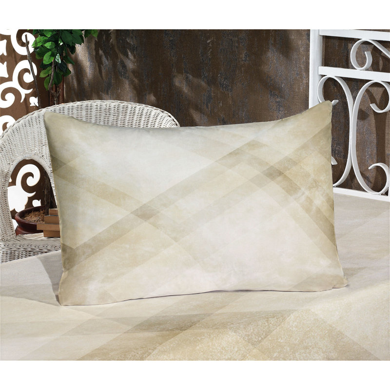Ensemble de draps et taies décoratives brun clair Ambesonne, Ensemble de draps pour très grand lit californien